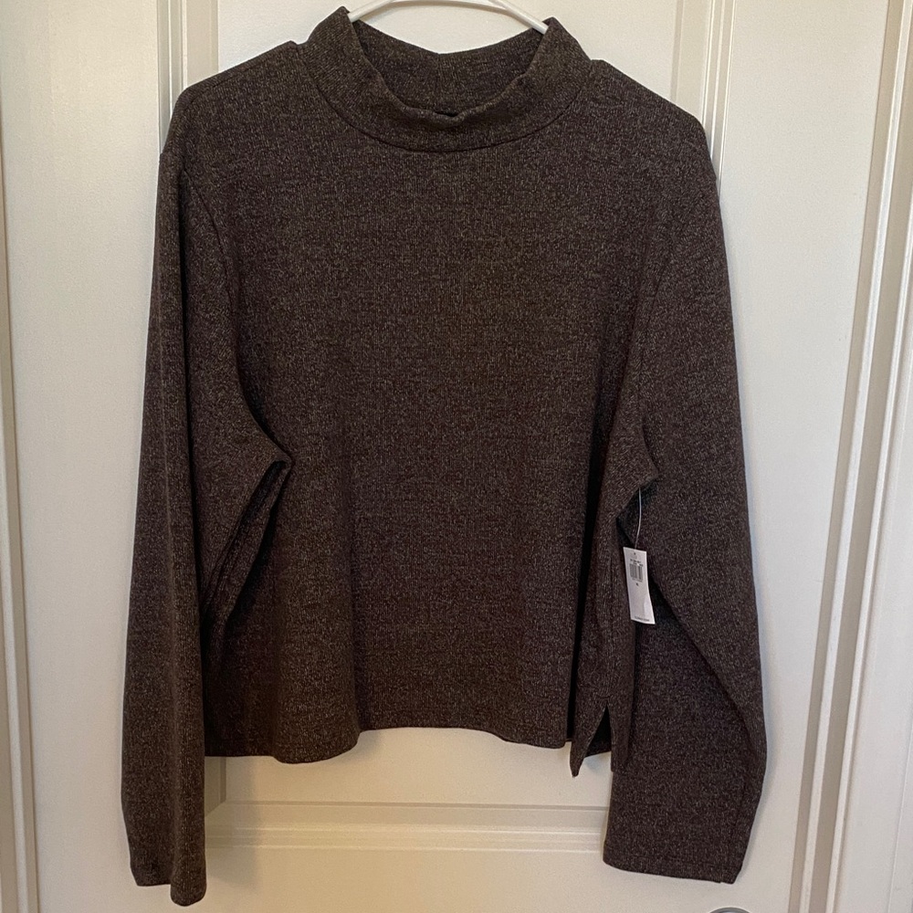 Old Navy Dark Brown Turtleneck Sweater